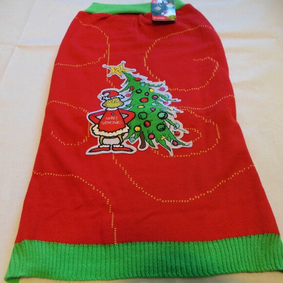 Fetch For Pets "The Grinch" Pet Coat - Picture 1 of 5